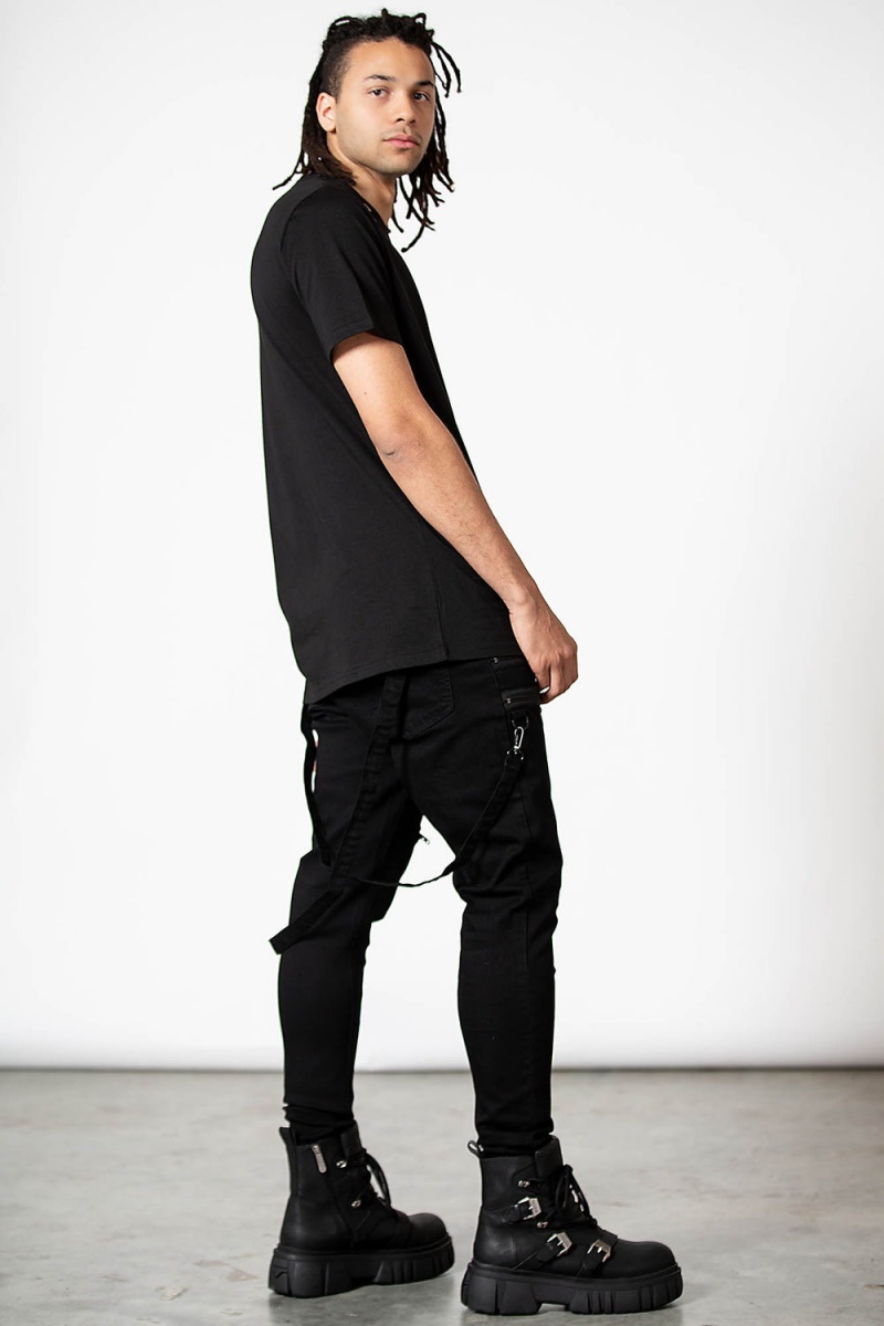 Killstar Demetrius Jeans Negros | 18206-MUKB