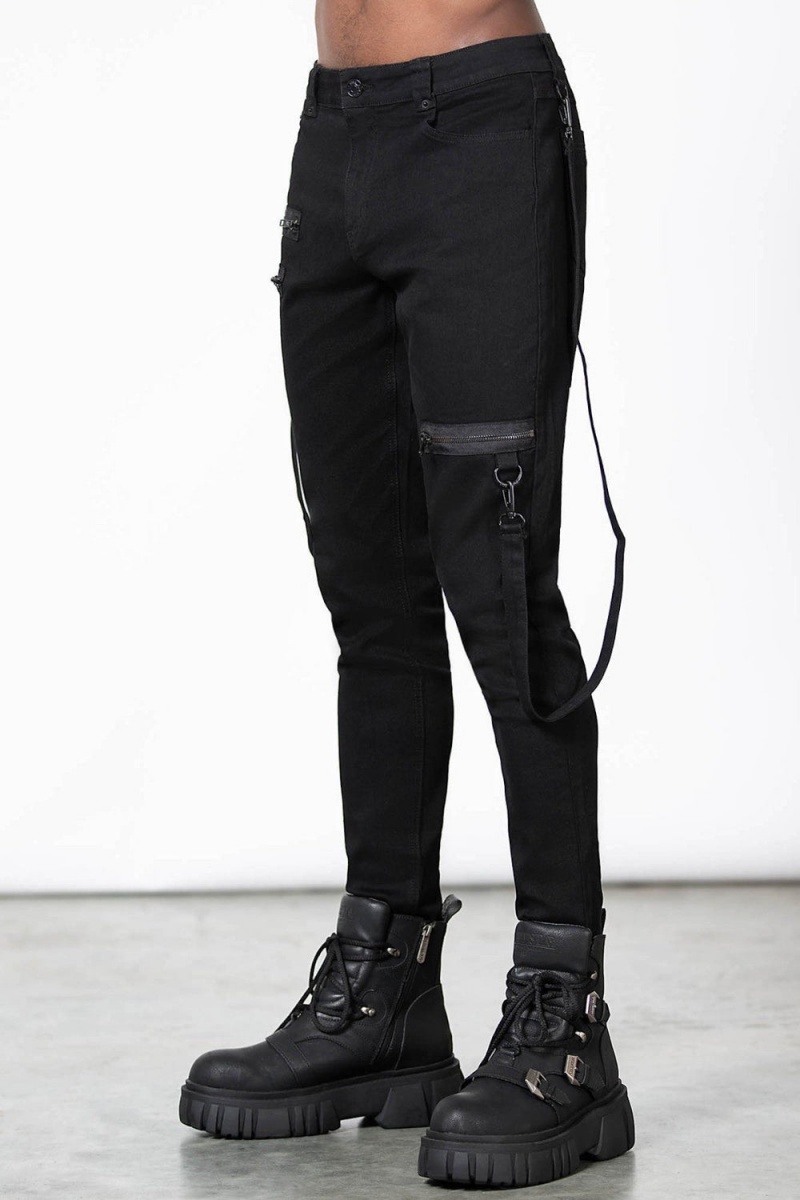 Killstar Demetrius Jeans Negros | 18206-MUKB