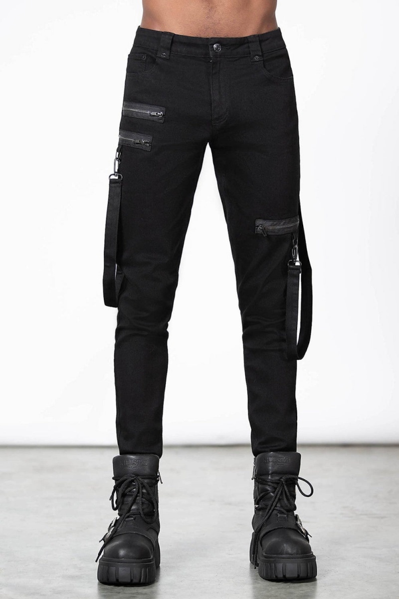 Killstar Demetrius Jeans Negros | 18206-MUKB