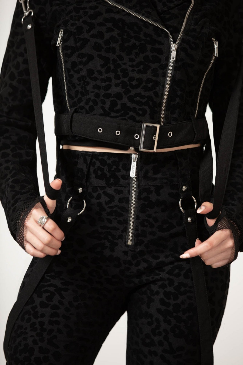 Killstar Demon Claw Ciclismo Jacket Negros | 40831-BXKS