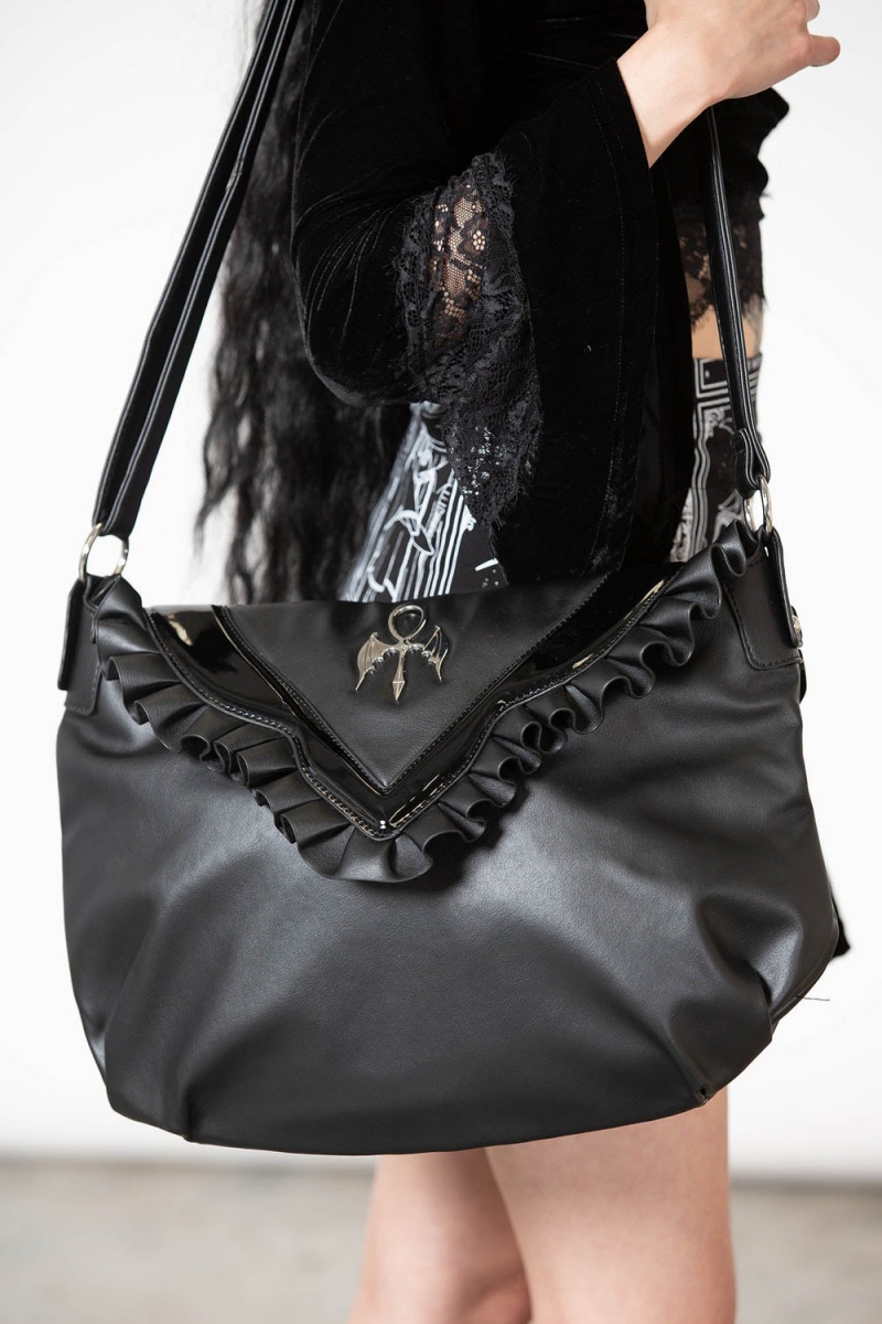 Killstar Desira Handbag Negros | 08162-VYZQ