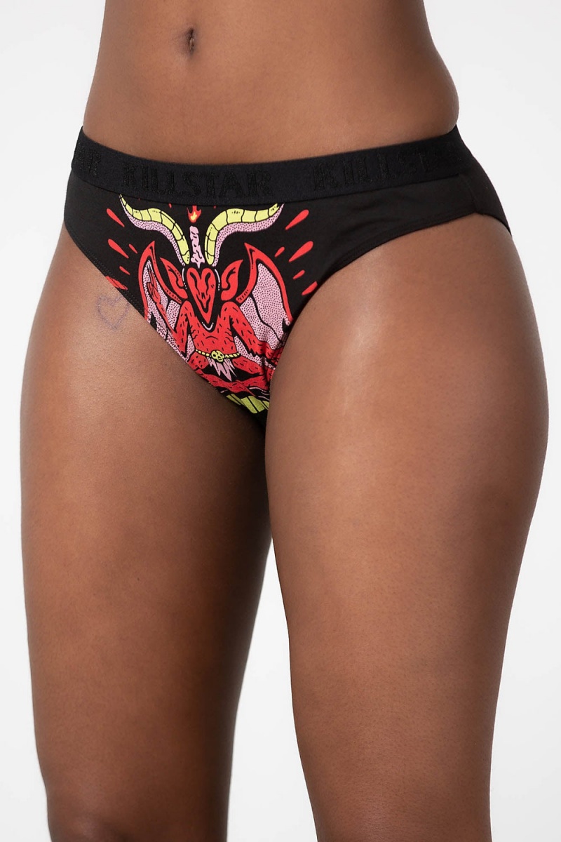 Killstar Devil Incarnate Panty Negros | 58790-MSDP