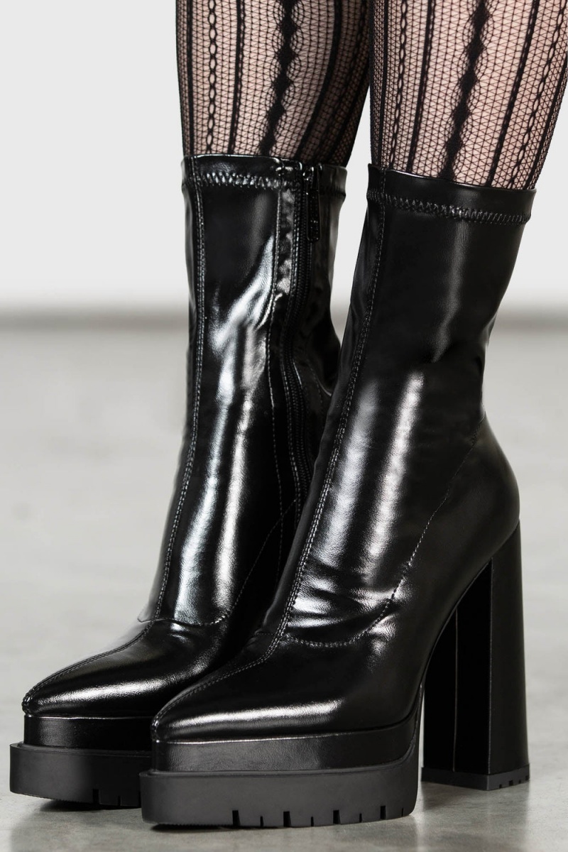 Killstar Devourer Boots Negros | 97281-CIXW