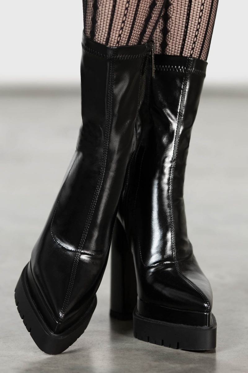 Killstar Devourer Boots Negros | 97281-CIXW