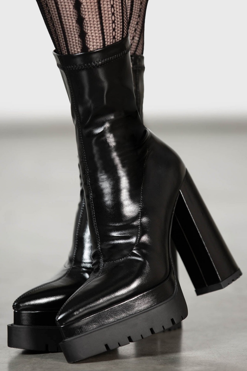 Killstar Devourer Boots Negros | 97281-CIXW