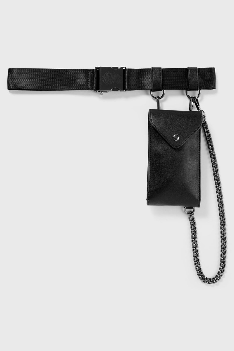 Killstar Distortion Clouds Belt Negros | 68412-WTMF