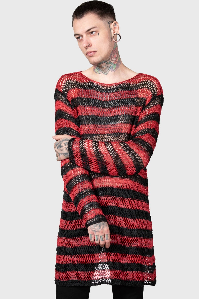 Killstar Dracul Sueter Rojos | 15367-YEMN