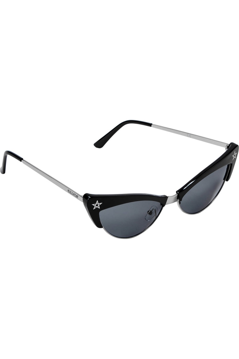 Killstar Drucilla Sunglasses Negros | 34920-TBOD