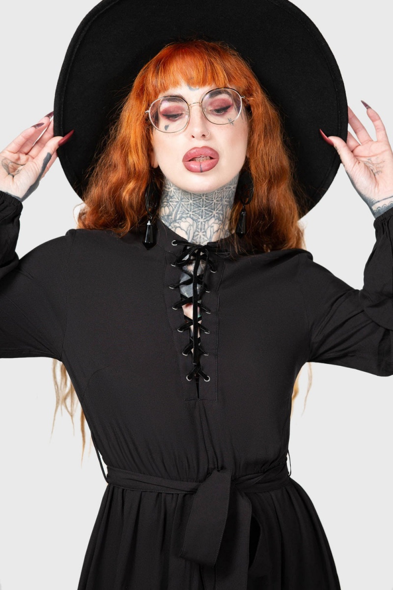 Killstar Duality Vestido Negros | 61753-MFHB