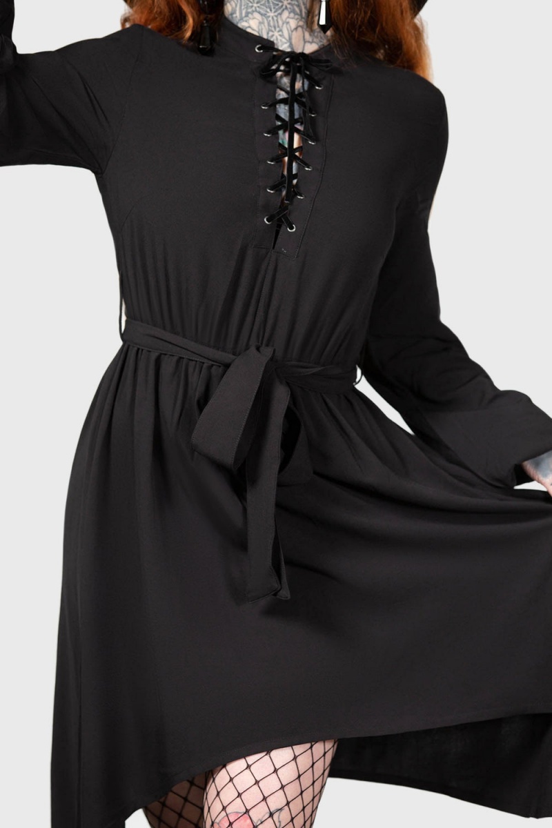 Killstar Duality Vestido Negros | 61753-MFHB