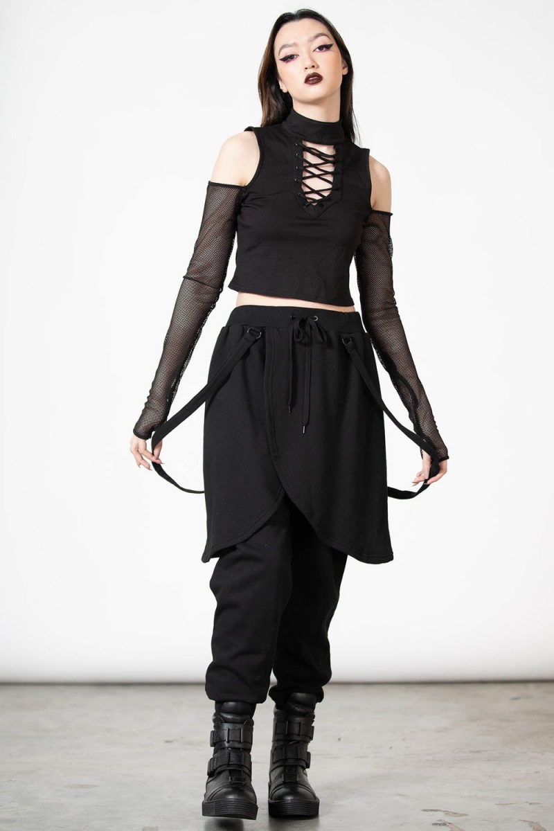 Killstar Electro Core Joggers Negros | 67213-SUHB