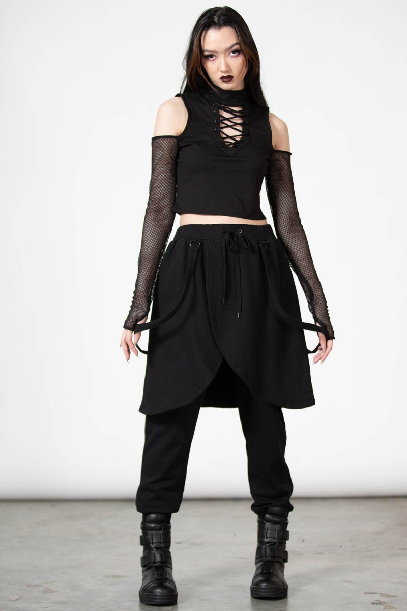 Killstar Electro Core Joggers Negros | 67213-SUHB