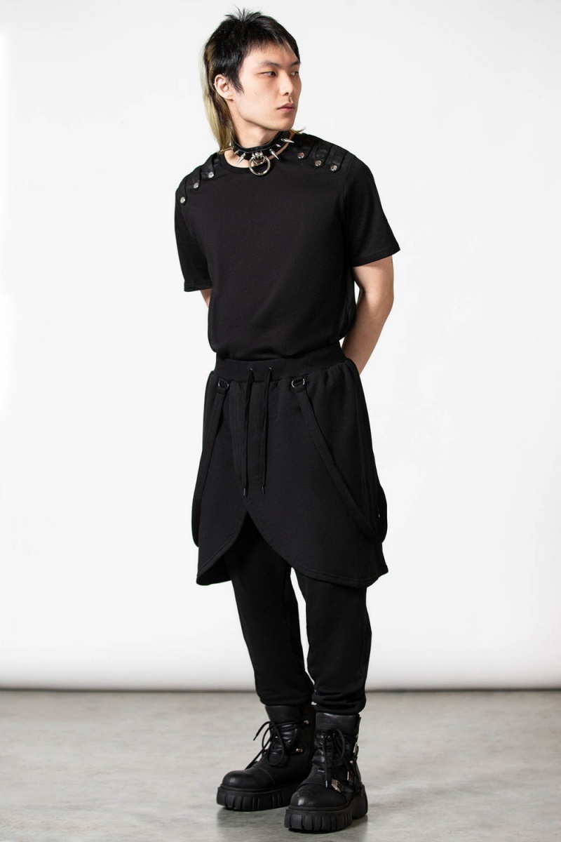 Killstar Electro Core Joggers Negros | 68459-YTVU