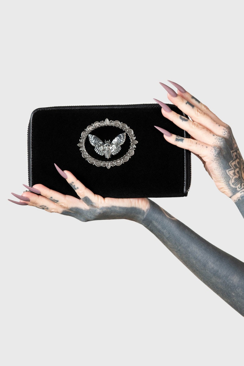 Killstar Enchanted Tales Wallet Negros | 13476-ICPG
