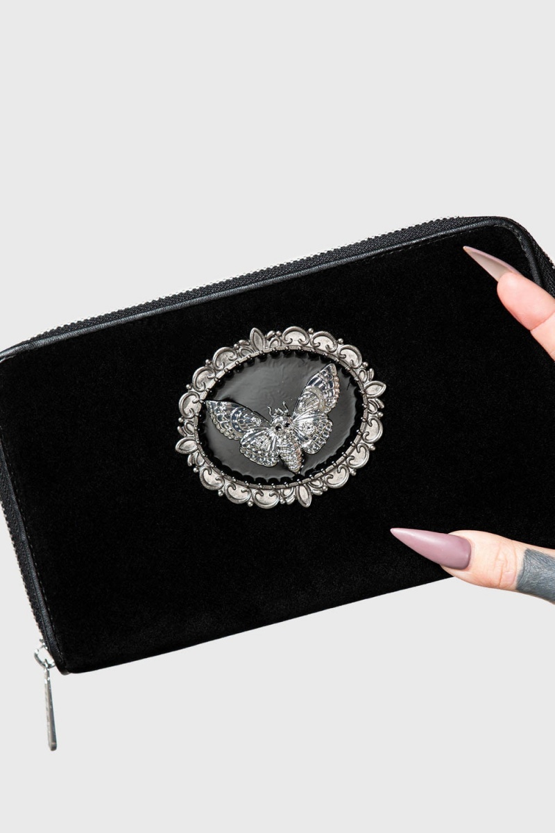 Killstar Enchanted Tales Wallet Negros | 13476-ICPG