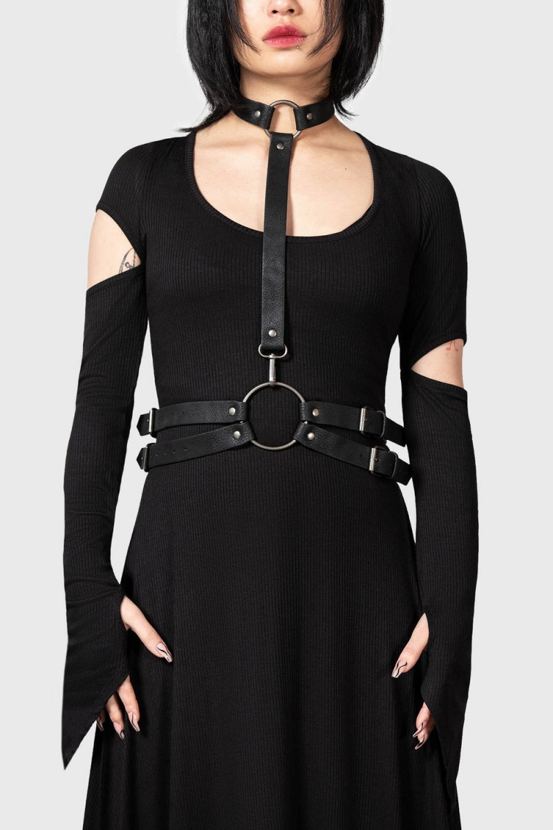 Killstar Endangered Soul Harness Negros | 81760-DKVO