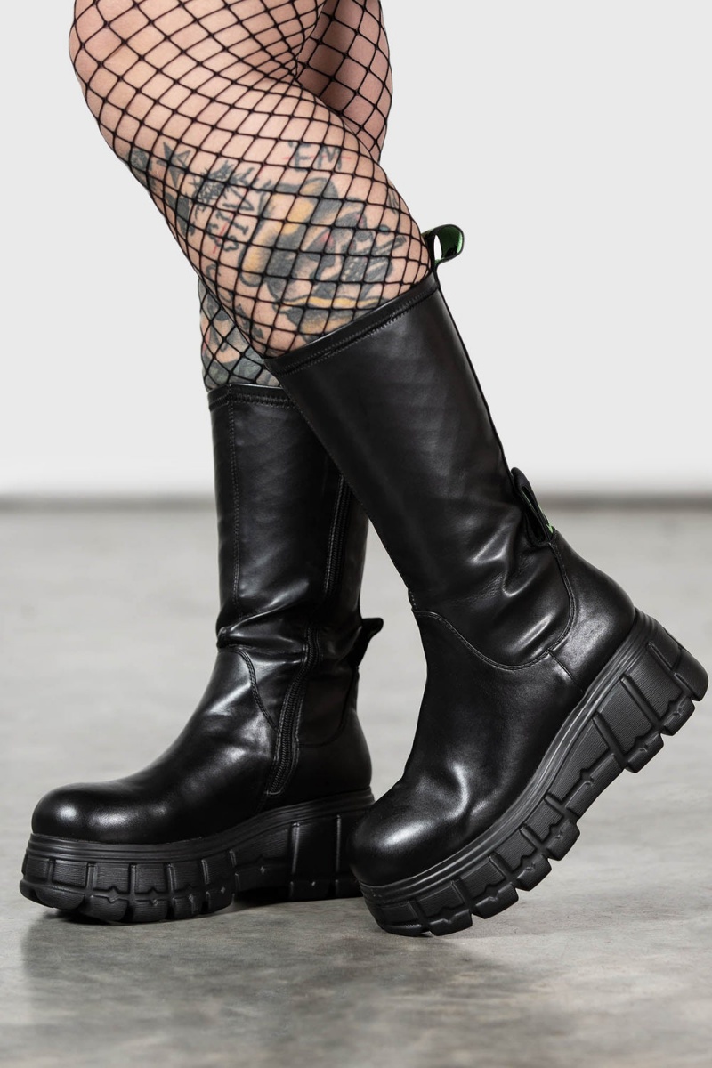 Killstar Everlasting Altos Boot Negros | 72301-RMKV
