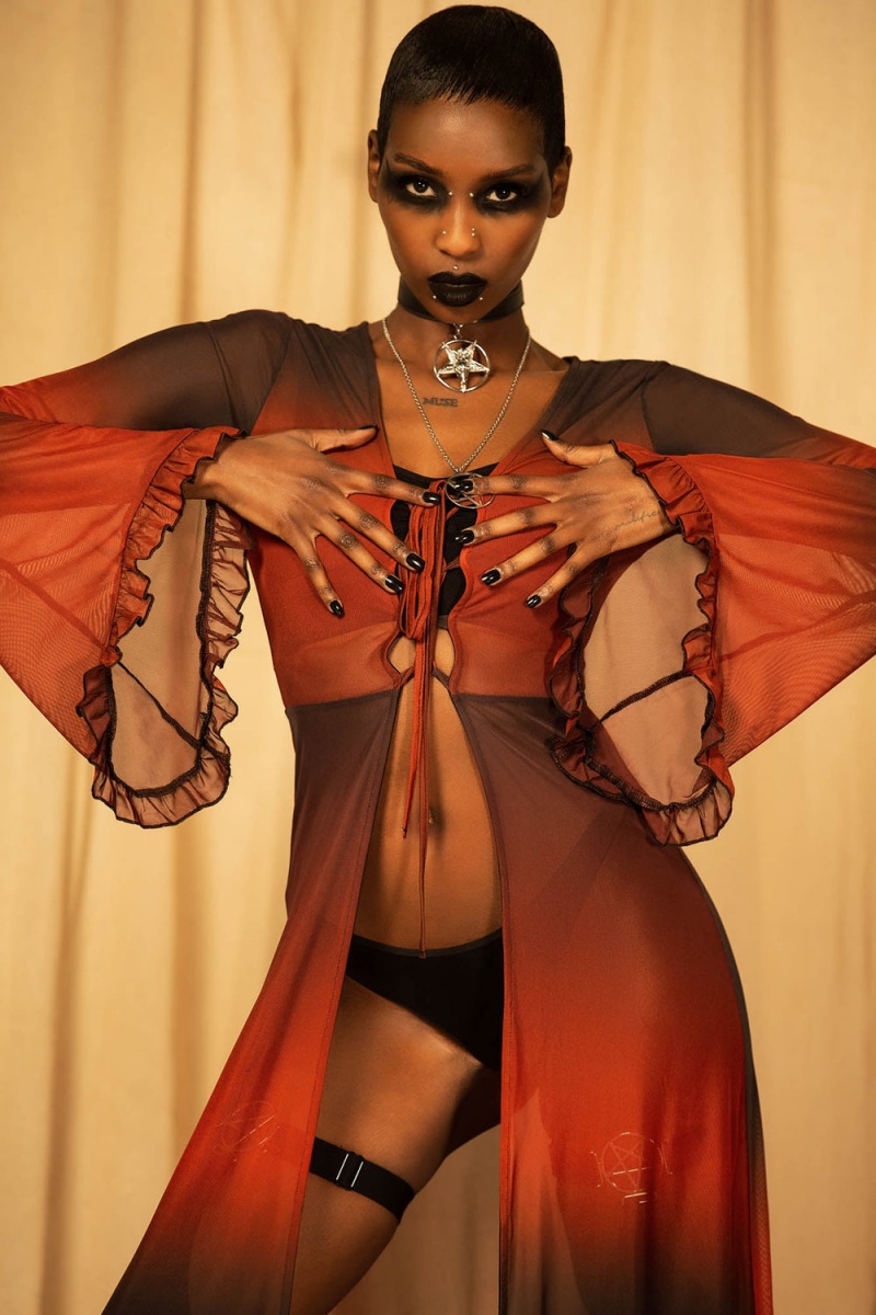 Killstar Everlasting Cold Cape Rojos | 10763-LCUG