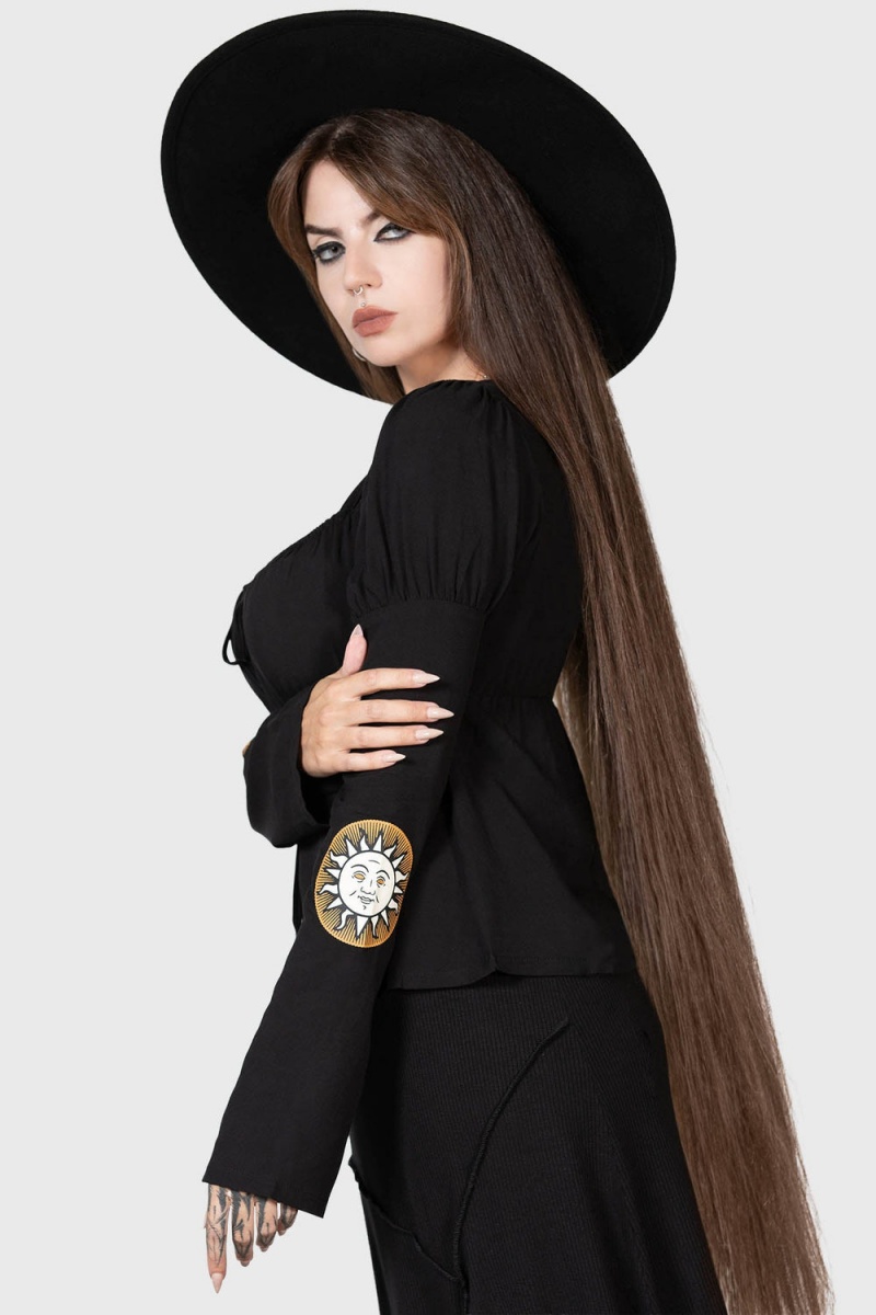 Killstar Evil's Harvest Top Negros | 26013-PQEI