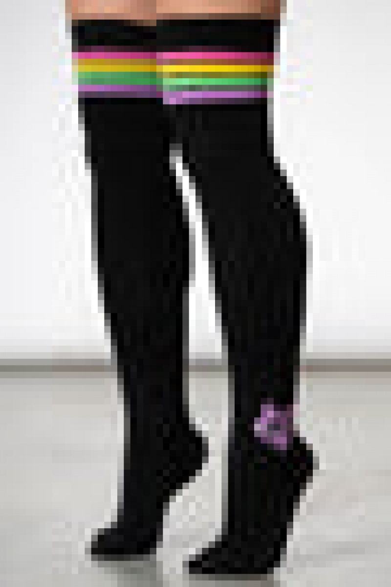 Killstar Fantasy Thigh-High Socks Negros | 74205-RJAE