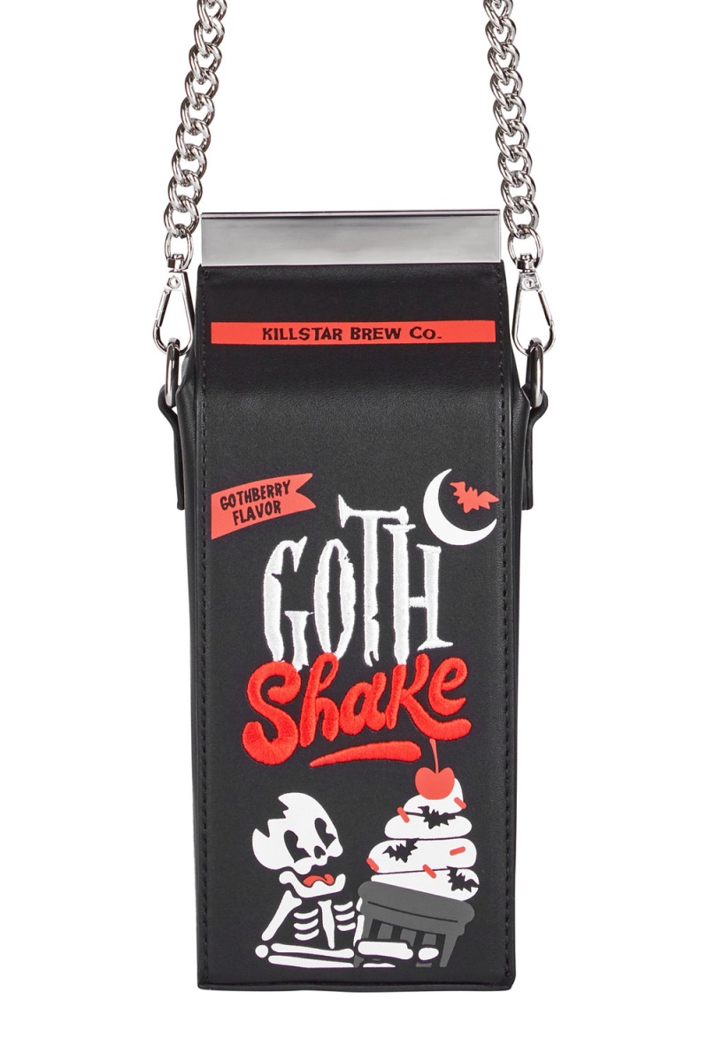 Killstar Goth Shake Handbag Negros | 27109-SNGP
