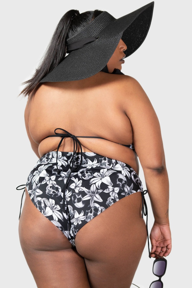 Killstar Gothetica Sun Hat Negros | 39428-FQID