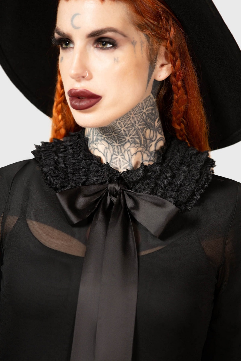 Killstar Hallows Vestido Negros | 41963-VNIP