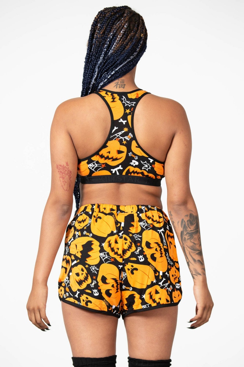 Killstar Haunt It Bralet Negros | 56480-AJNO