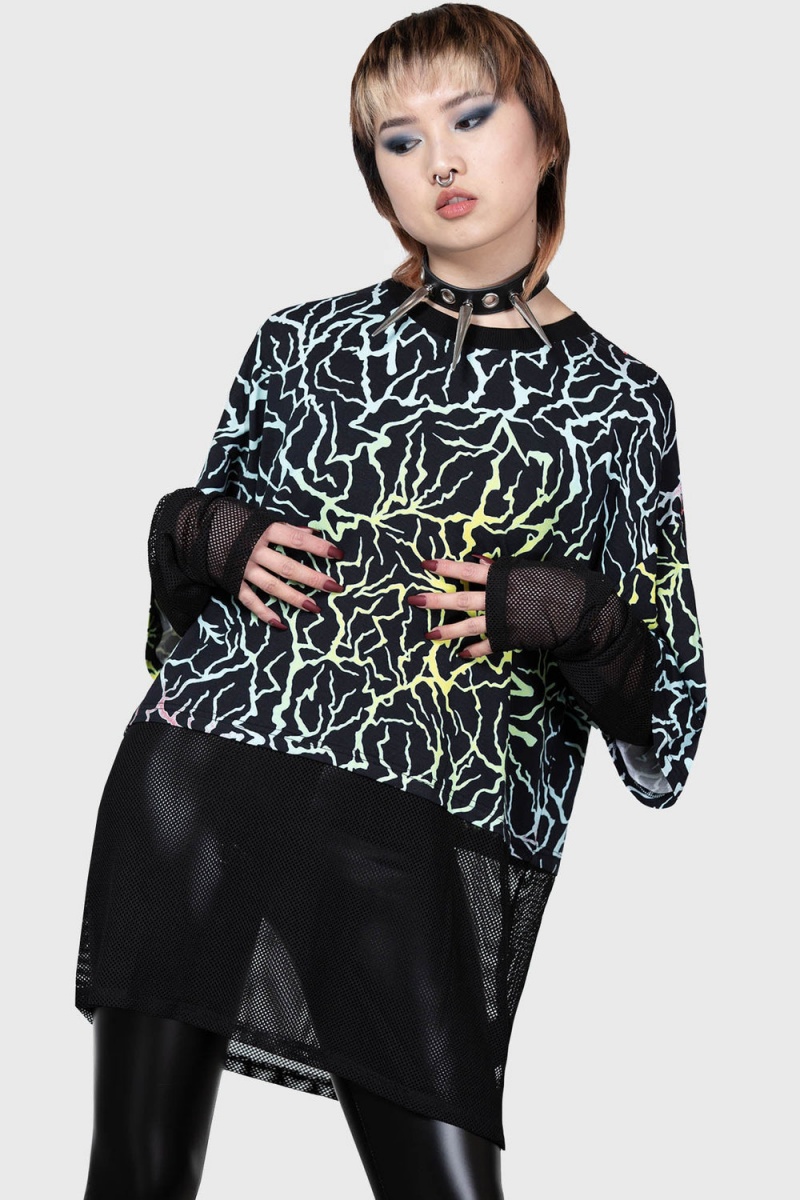 Killstar Heaven Sent Top Negros | 23681-ETIP