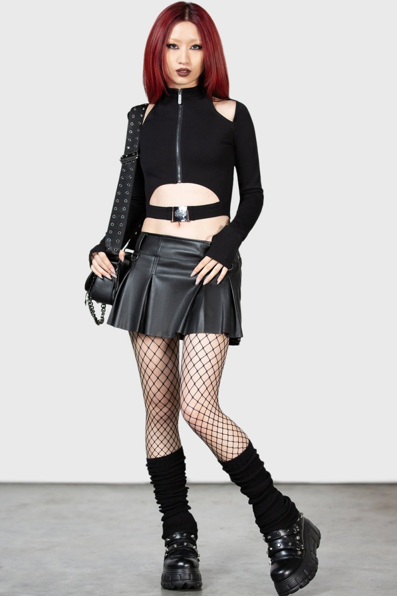 Killstar Helix Hexx Top Negros | 04162-VTPW