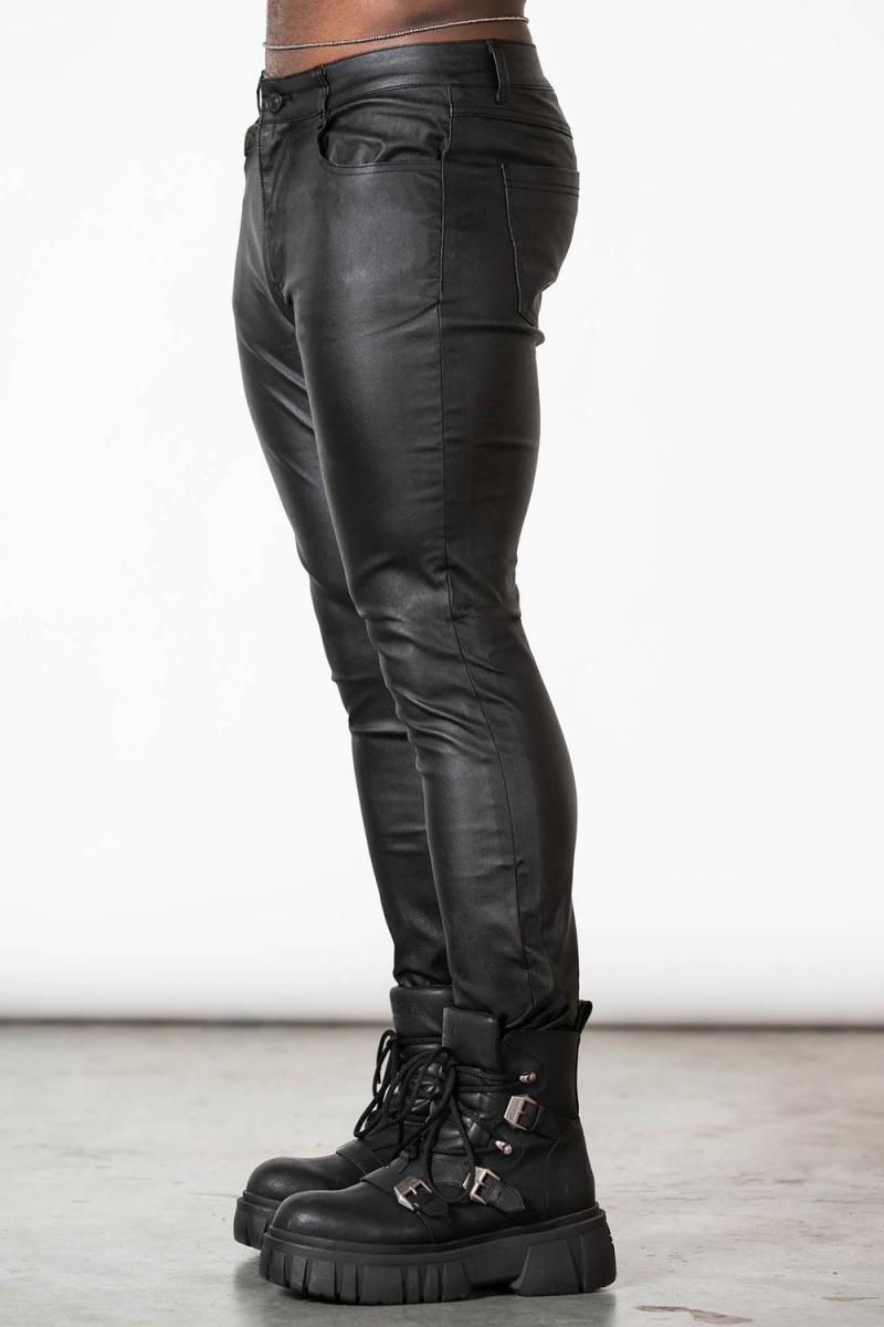 Killstar Hendrik Jeans Negros | 32067-IRTO