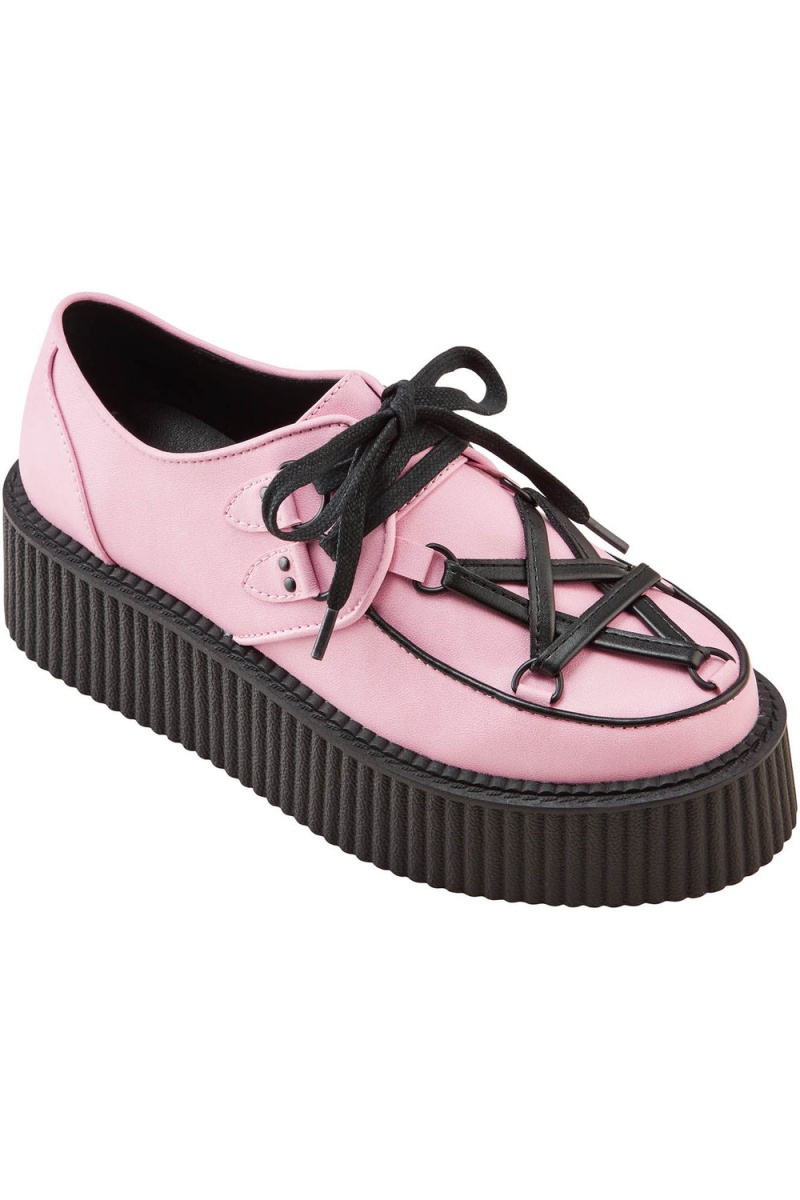 Killstar Hexellent Creepers [PASTEL PINK] Rosas | 86794-RALS
