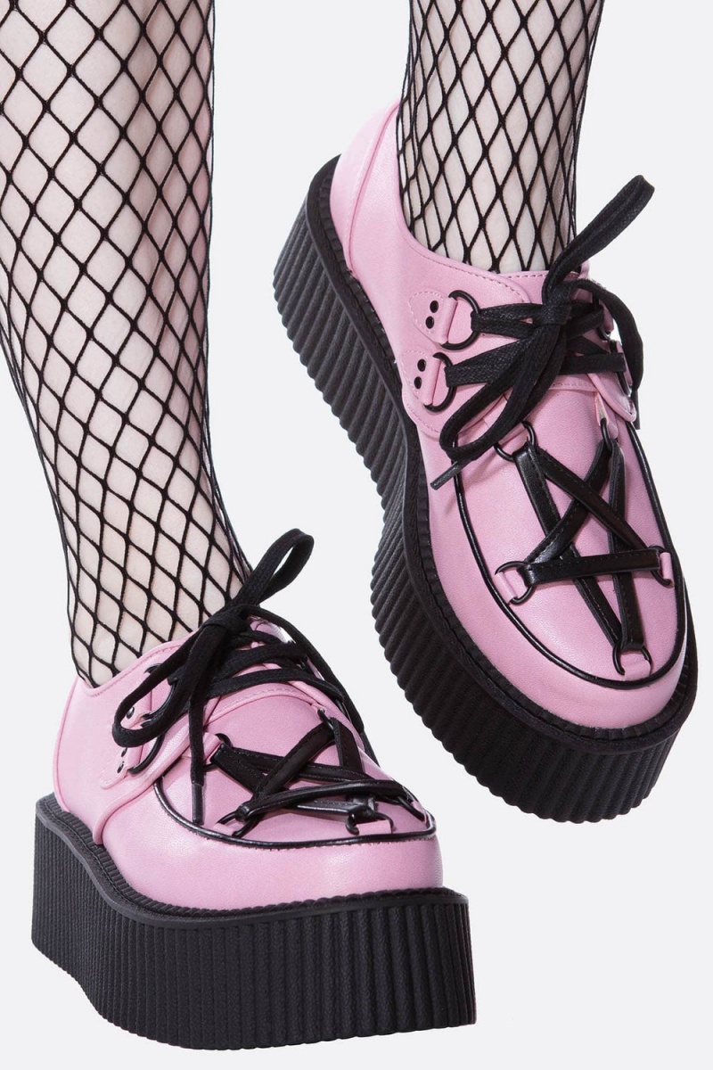 Killstar Hexellent Creepers [PASTEL PINK] Rosas | 86794-RALS