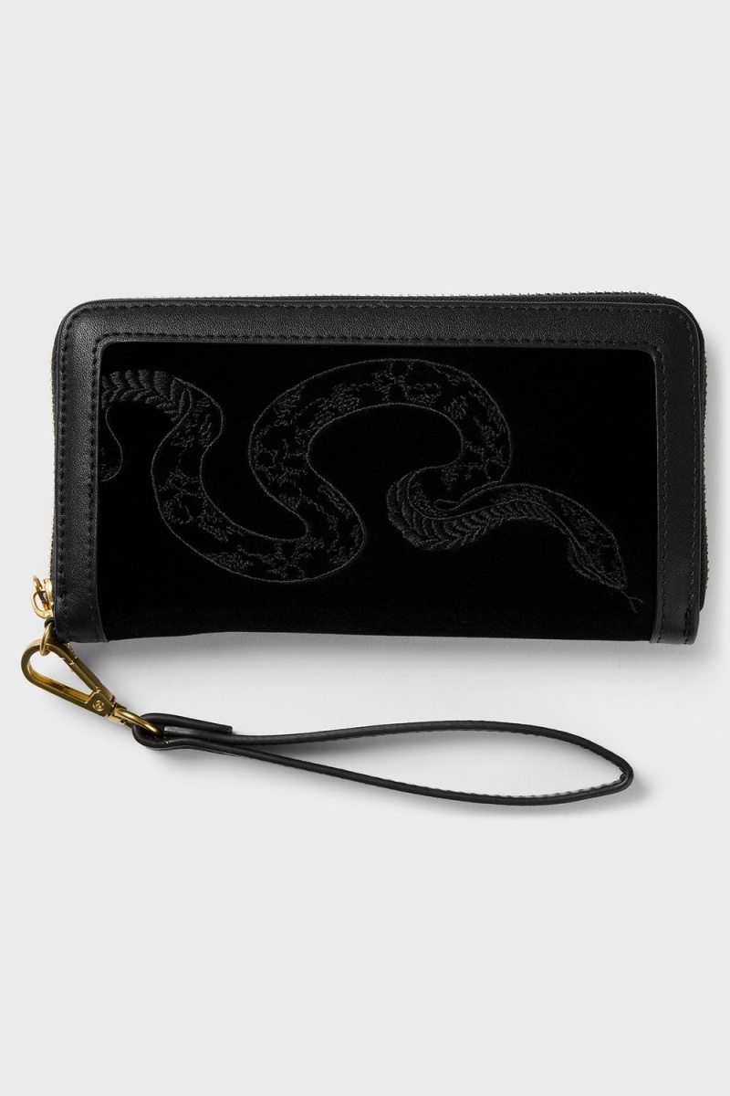 Killstar Hiss Me Wallet Negros | 05214-EKYG
