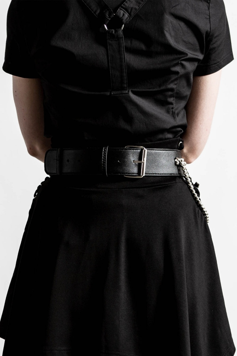 Killstar Hope To Die Cross Belt Negros | 12974-UOCG