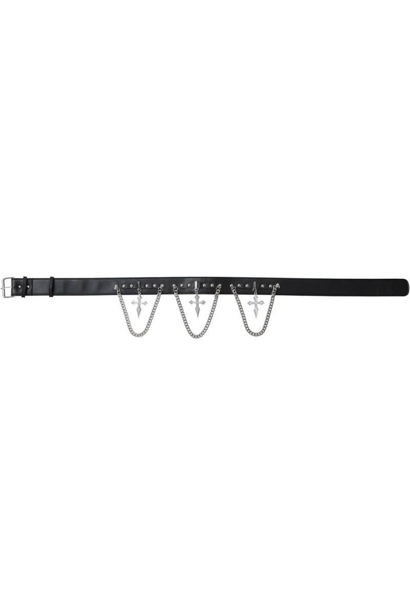Killstar Hope To Die Cross Belt [PLUS] Negros | 26819-KLTR