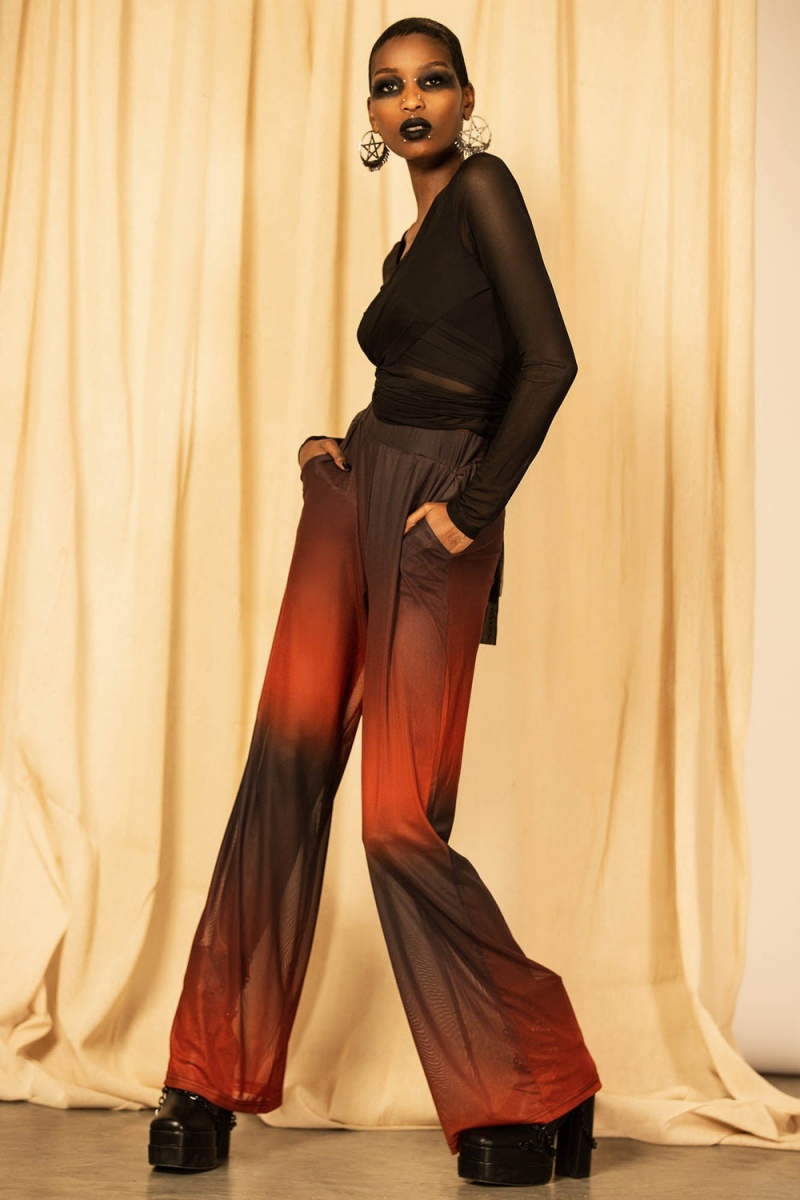 Killstar Immortal Rave Trousers Rojos | 98015-QSOL