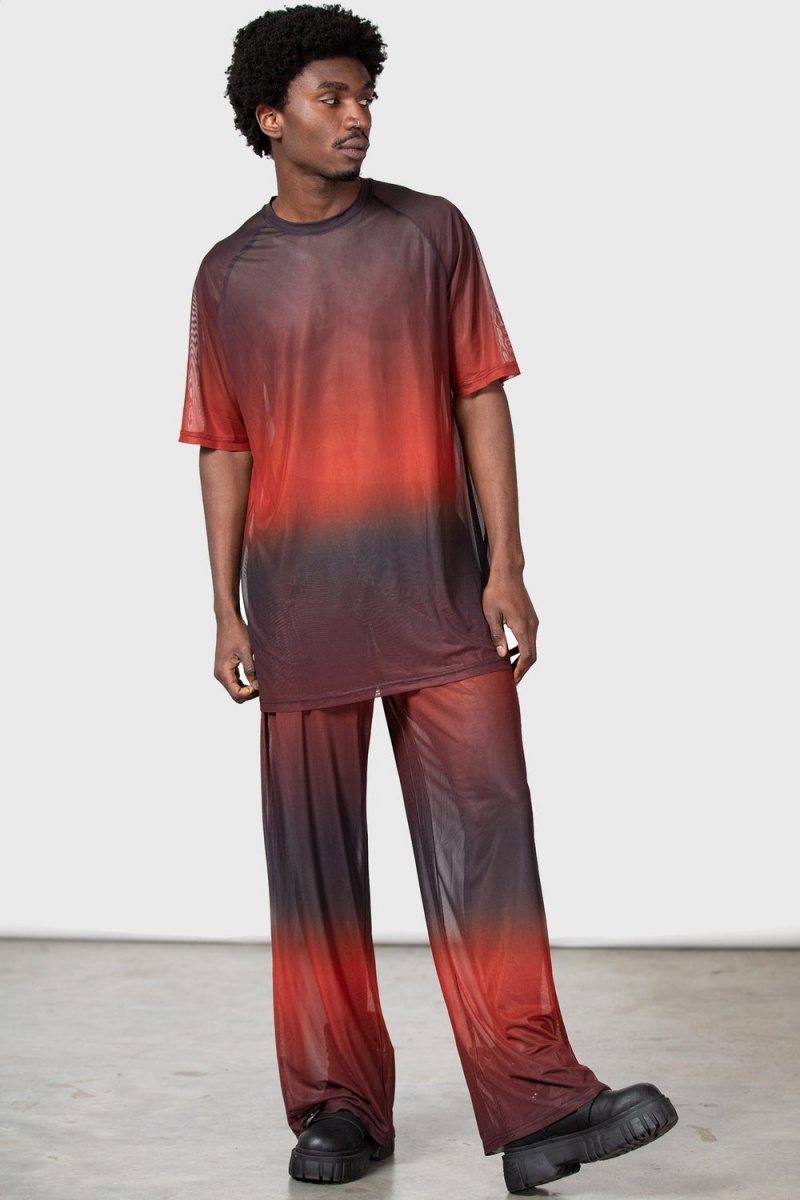 Killstar Immortal Rave Trousers Rojos | 98015-QSOL