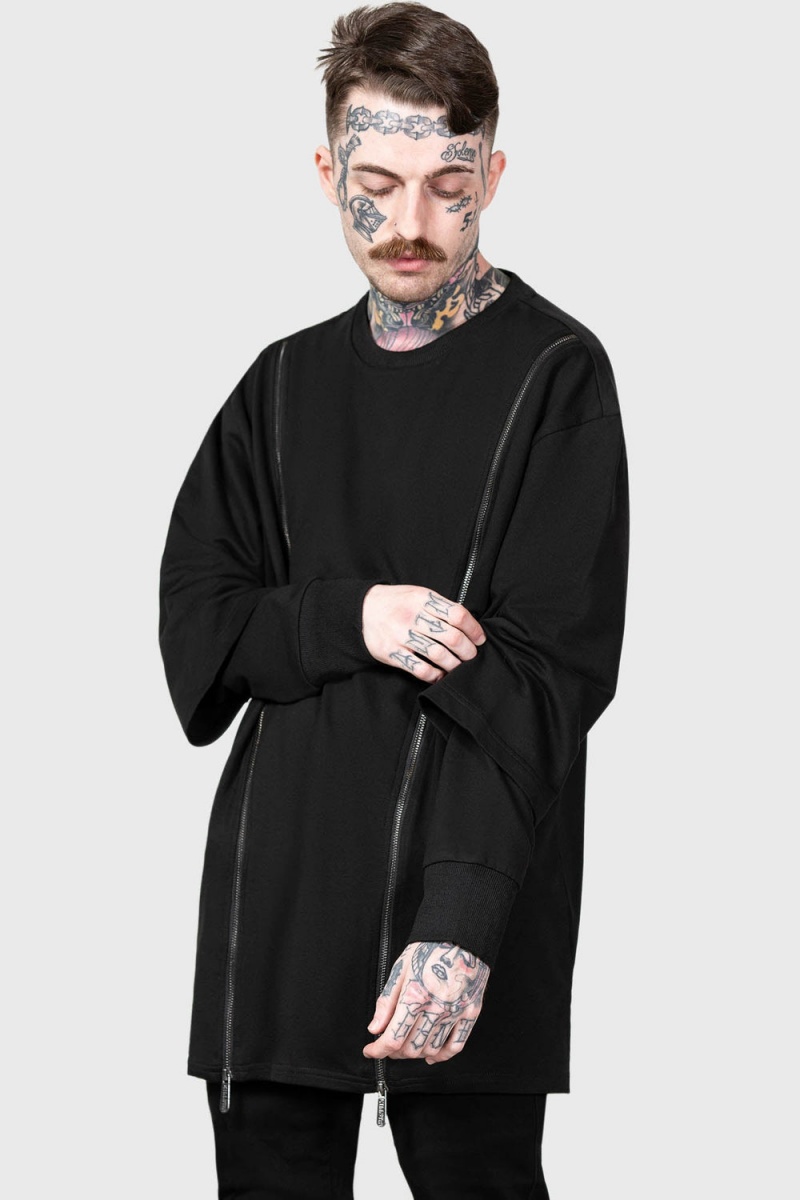 Killstar Kyanite Top Negros | 70935-EJDN
