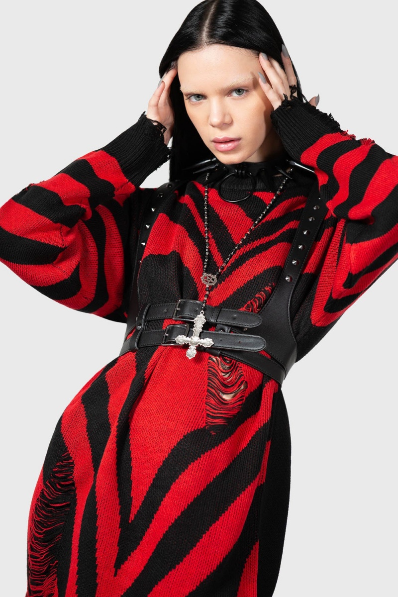 Killstar Libi Sueter [RED] Rojos | 74801-NKAP