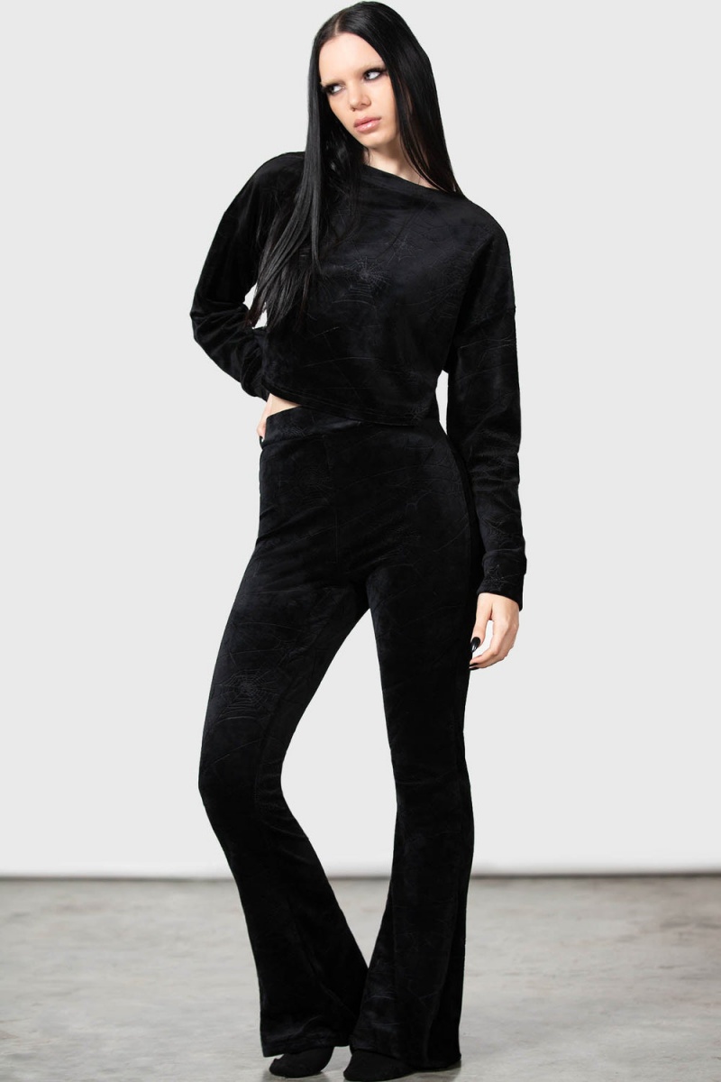 Killstar Lulluspider Flares Negros | 90531-FGXB