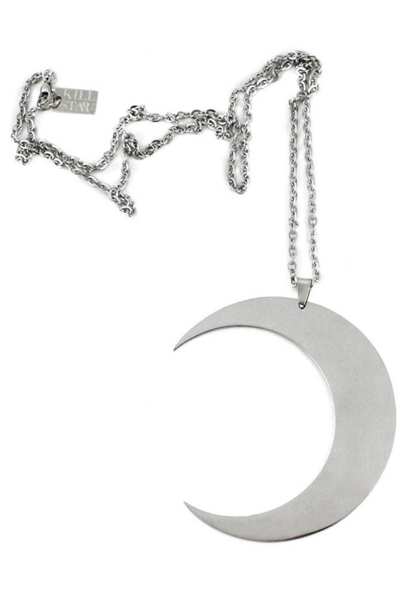 Killstar Luna Necklace [S] Plateados | 34728-PIDC