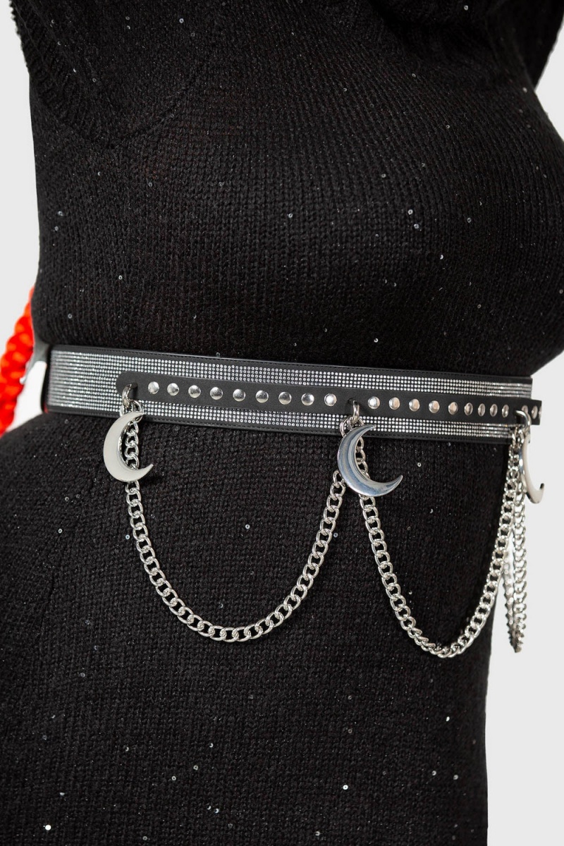 Killstar Luna's Levitation Belt [PLUS] Negros | 65972-QHFY