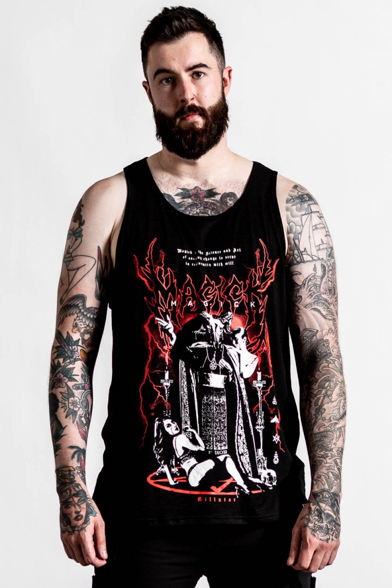 Killstar Magick Vest Negros | 10397-DNSJ