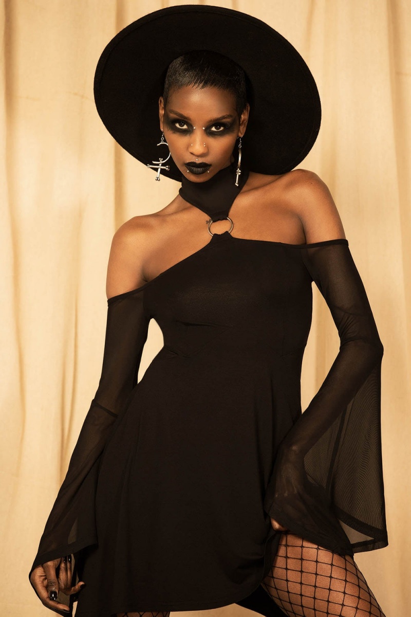 Killstar Midnight's Magic Vestido Negros | 41589-OLUZ