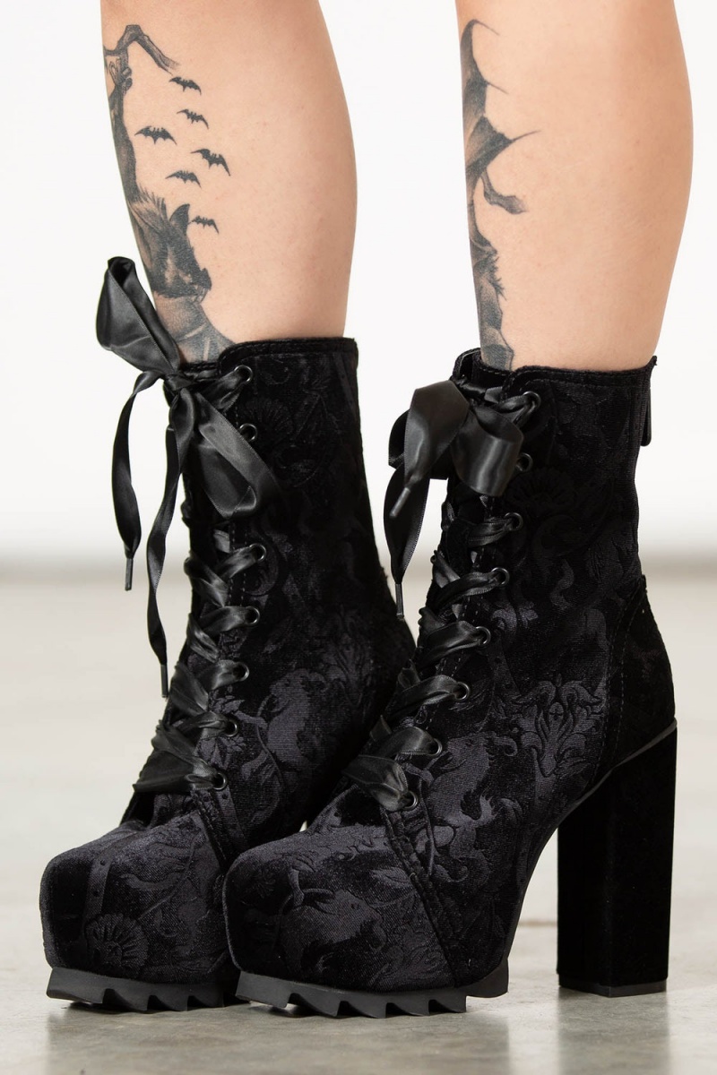 Killstar Mormaer Boots Negros | 19785-MSWT