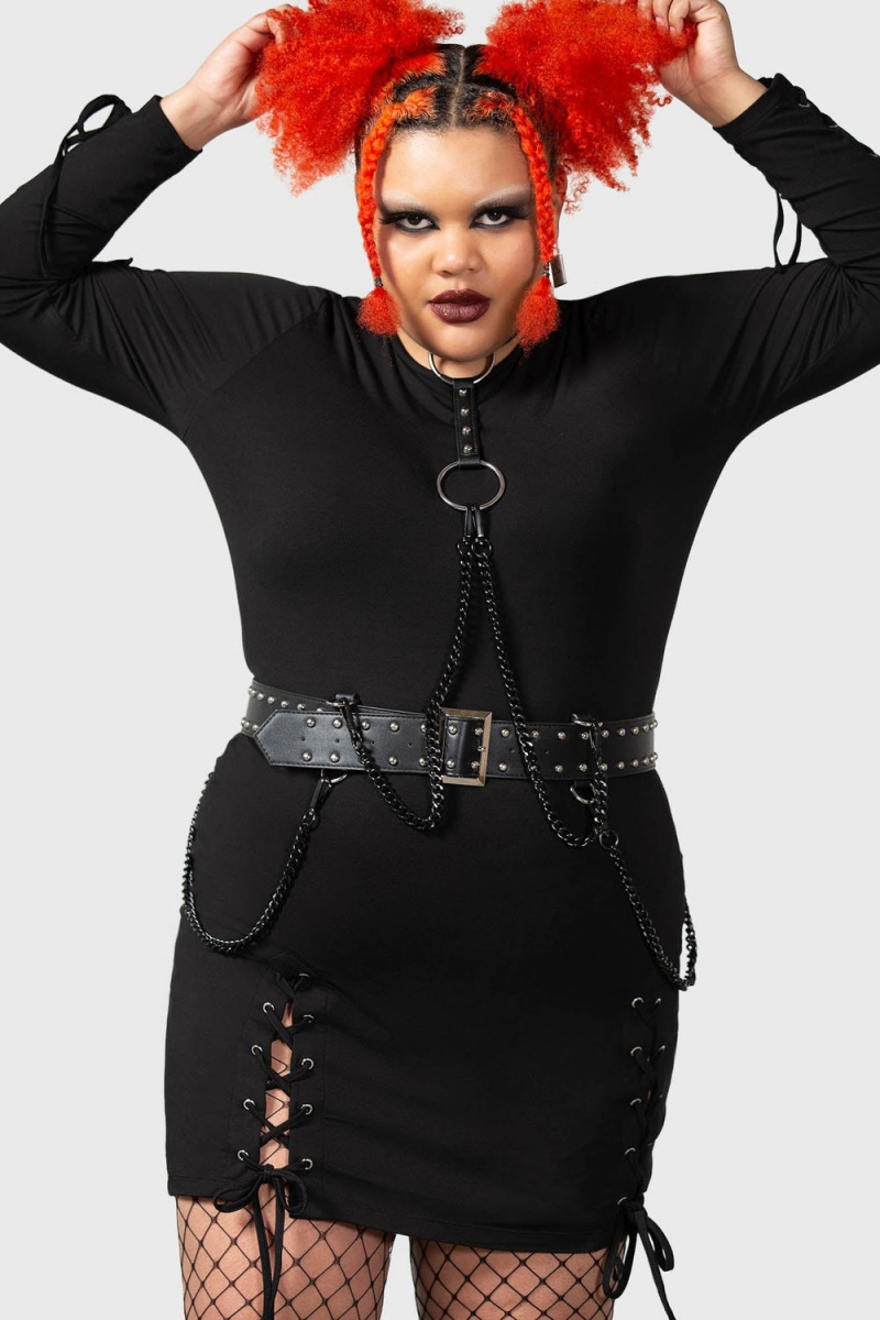 Killstar My New Muse Harness [PLUS] Negros | 62713-PVNX