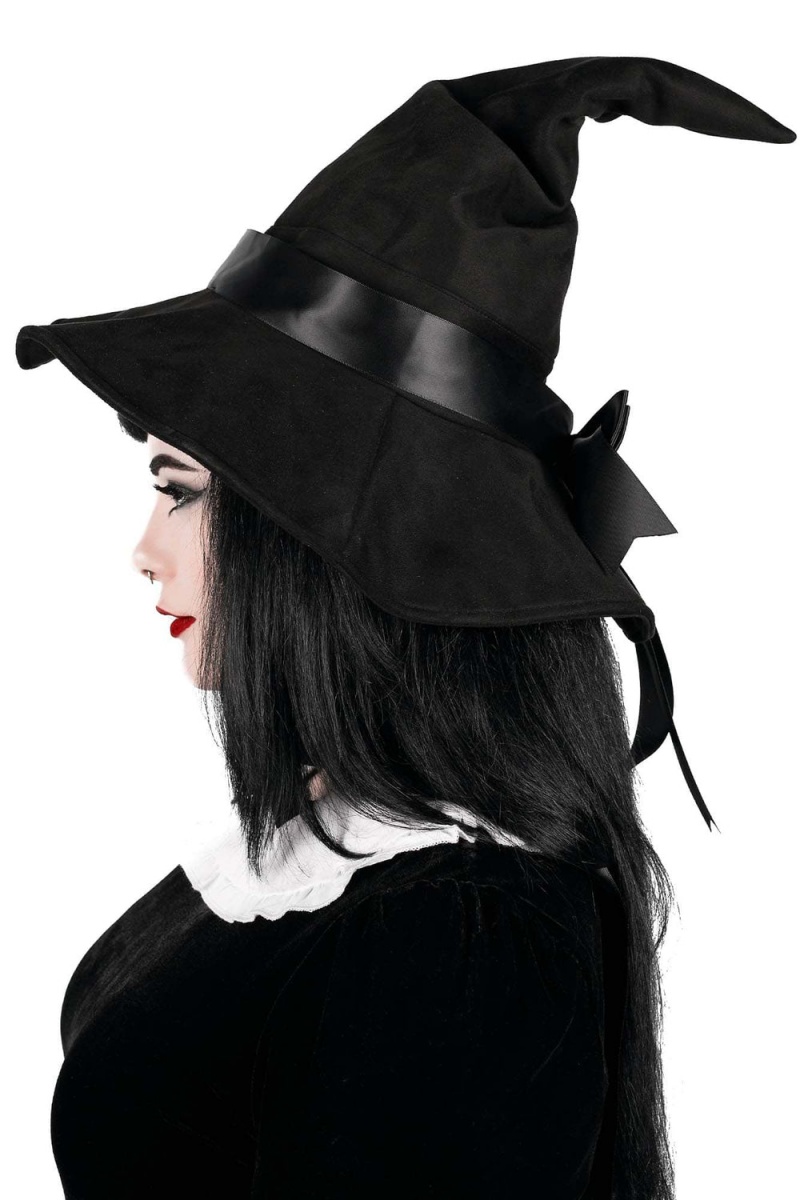 Killstar Mystic Maker Brim Hat Negros | 48750-QHBW