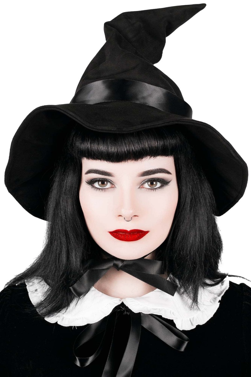 Killstar Mystic Maker Brim Hat Negros | 48750-QHBW