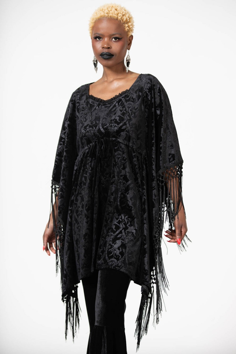 Killstar Mythic Mind Kimono [B] Negros | 30546-BCNT